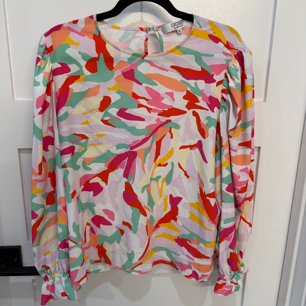 Crosby my Mollie Burch Multicolor Blouse